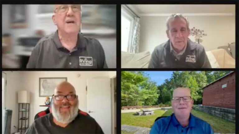 Podcast 276 – Open Mic in July On RVing in New England